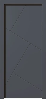 Экошпон с фрезеровкой лофт черный LS 00 929-2 