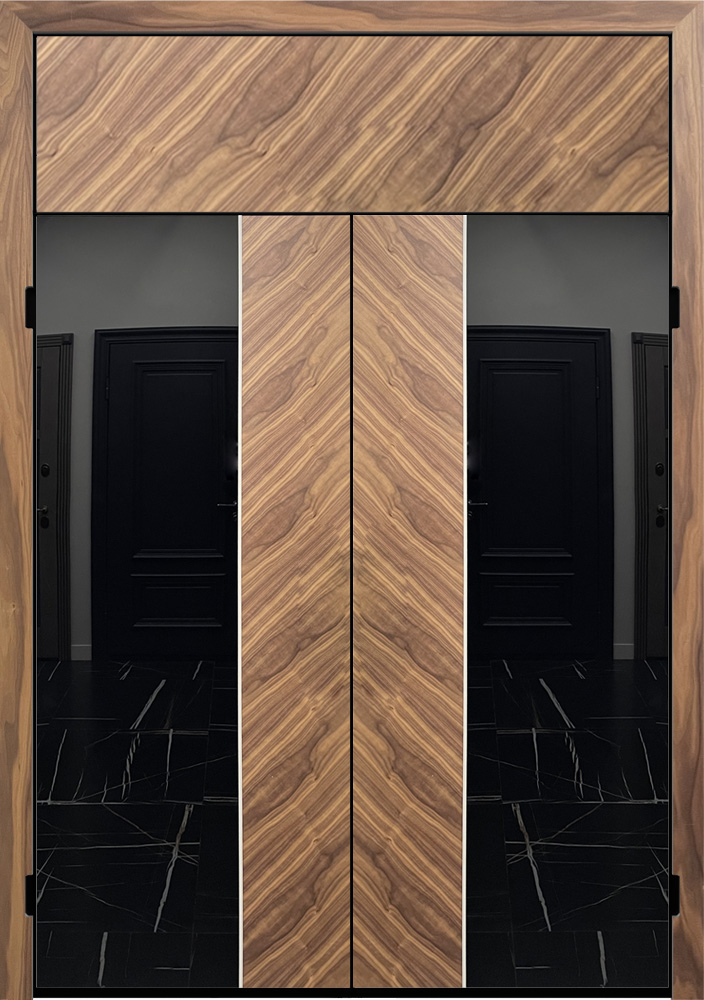 Шпон Орех тангенциальный Sky 3 ДСФ